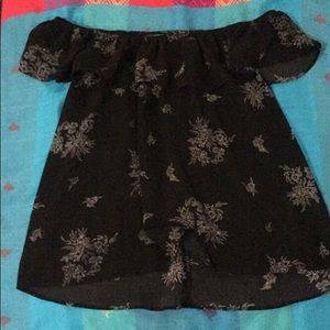 Off the shoulder cami